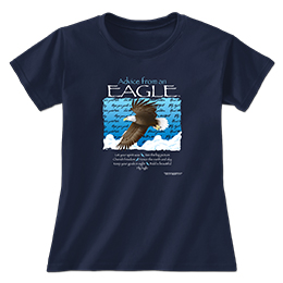 Navy Advice Eagle Ladies T-Shirts 