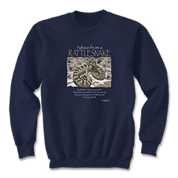 Navy Advice Rattlesnake Sweatshirts 