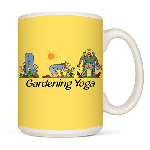 Gardening Yoga Mug