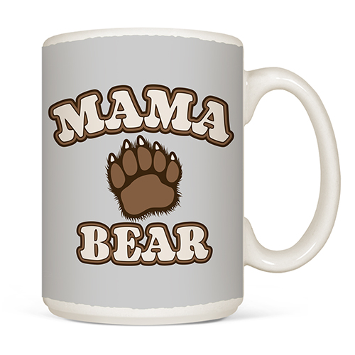 Mama Bear White Mug