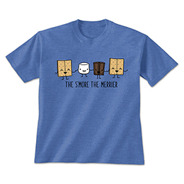 Heather Royal The S'more the Merrier T-Shirts 