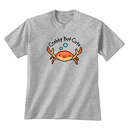 Sports Grey Crabby But Cute T-Shirts 