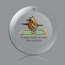 776-L10-X16 Look For Sunshine Ornament 