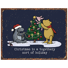 NA Togethery Holiday Tin Sign 