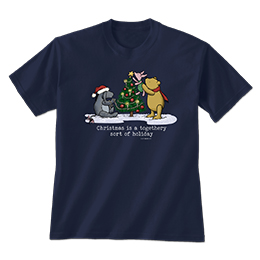 Navy Togethery Holiday T-Shirts 