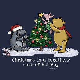 Navy Togethery Holiday T-Shirt 