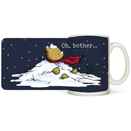 White Oh Bother - Snow Pile Coffee Mugs 