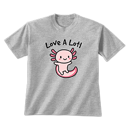 Sports Grey Love A Lotl T-Shirt 