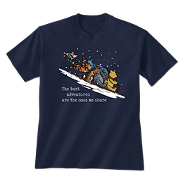 Navy The Best Adventures T-Shirts 