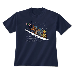 Navy The Best Adventures T-Shirts 