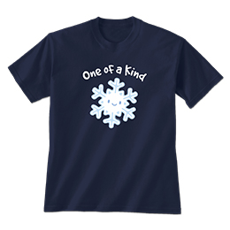 Navy One of a Kind T-Shirts 