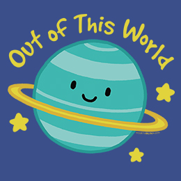 Royal Blue Out of This World T-Shirt 