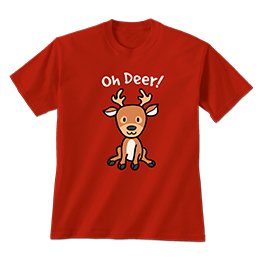 Red Oh Deer T-Shirts 