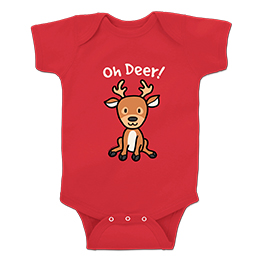 Red Oh Deer T-Shirt 