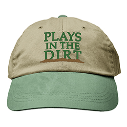 Stone/Forest Plays In The Dirt Embroidered Hats 